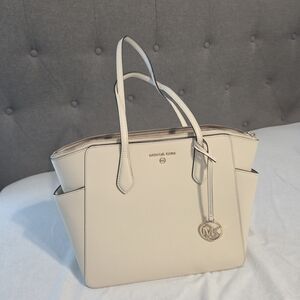 Michael Kors Cream Tote Bag